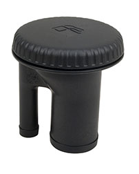 Sealed Ratcheting Cap Fills for 1-1/2" Hose with Pressure Relief - Straight Neck